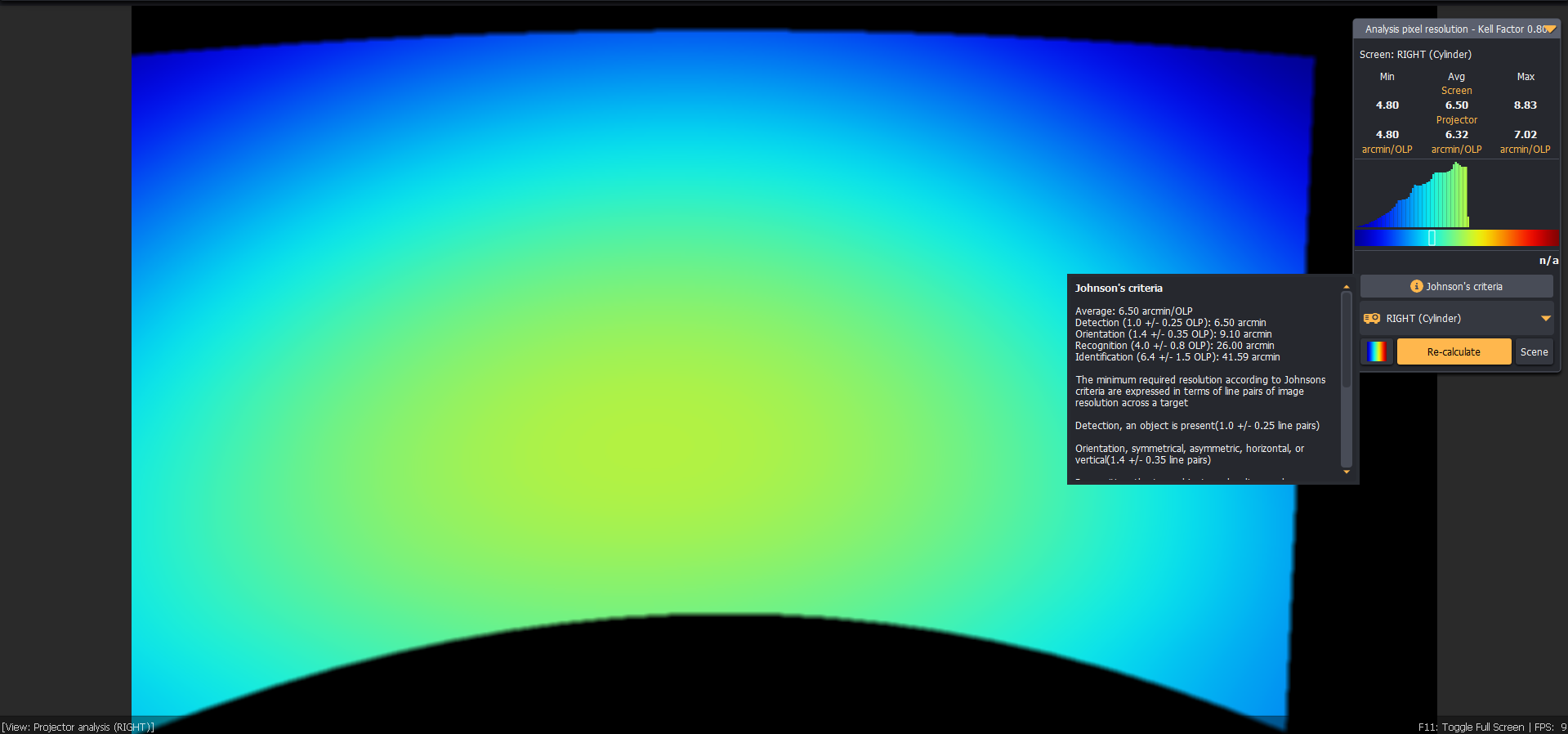 Pixel resolution