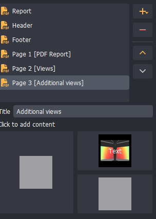 PDF cell content